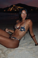 Mermaid Mood Bikini Top Autumn Leaves