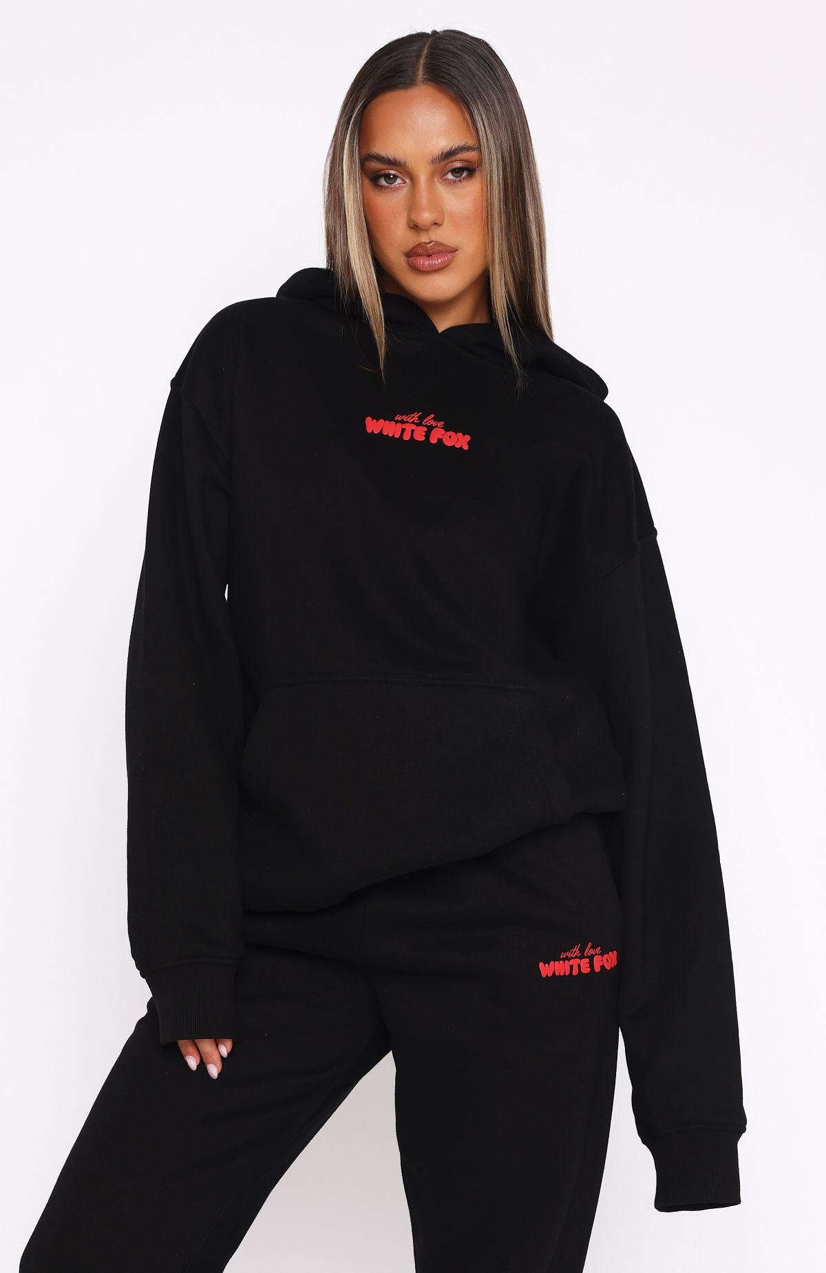 With Love In The Moment Oversized Tee Black main image 0