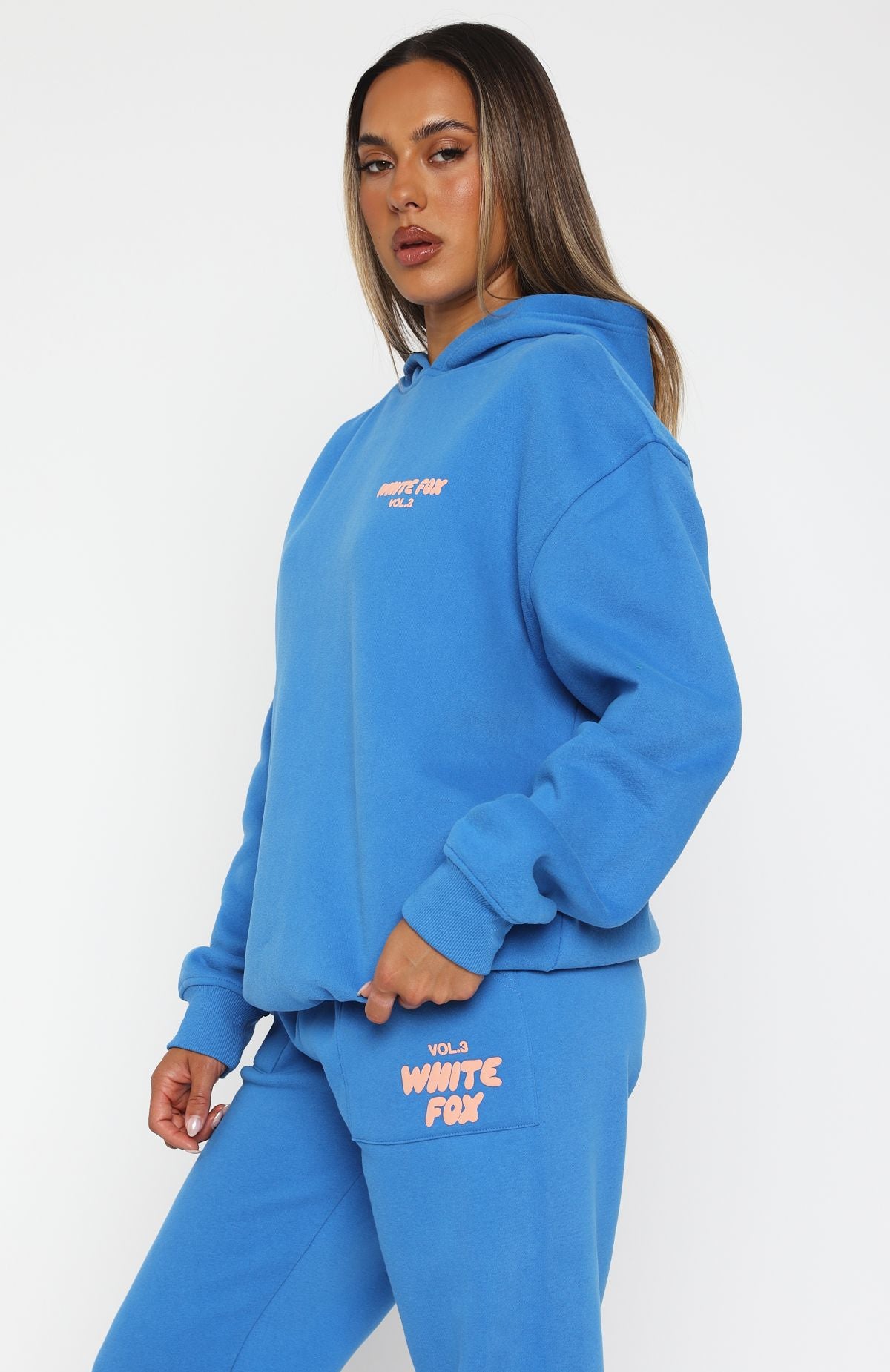 Offstage Hoodie Azure White Fox Boutique