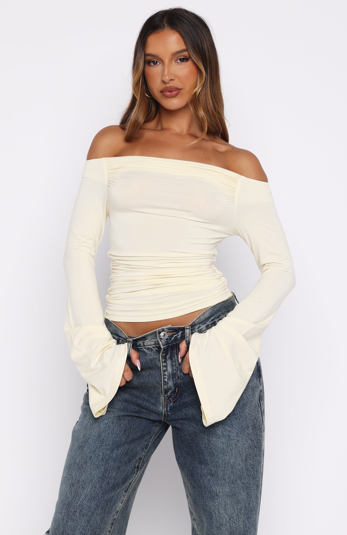 Eyra Top Cream White 1