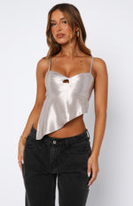 Took My Heart Top Silver