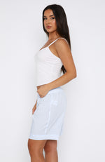 Harriet Ribbed Tank White