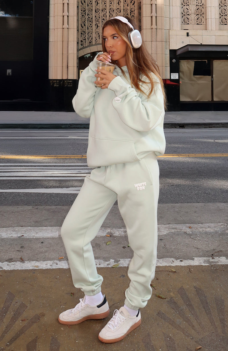 11th Street Keeping It Real Sweatpants Iced Matcha