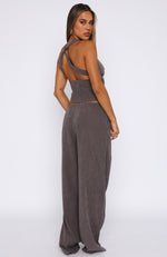 Take A Stance Pants Charcoal