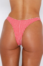 Seashell Bottoms Red Gingham