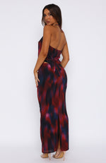 No Later Maxi Skirt Garnet