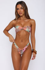 Thunder Bikini Top Safari Bloom