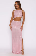 Your Baby Embellished Maxi Dress Baby Pink