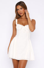 Don't Need Time Mini Dress White