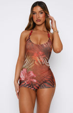 Time For Summer Playsuit Wild Ember
