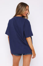 Only The Finest Oversized Tee Navy