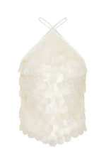 Athens Aura Shell Top White