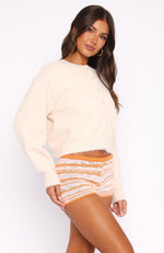 Warm Whispers Knit Cardigan Cream