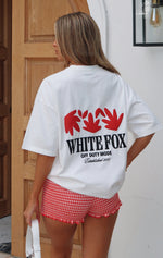 Exclusive Invite Oversized Tee White