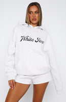 The Good Life Oversized Hoodie Grey Marle