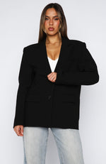 What's His Is Mine Blazer Black