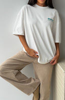 Made For The Heat Oversized Tee White