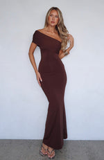 It's A Classic Maxi Dress Dark Chocolate