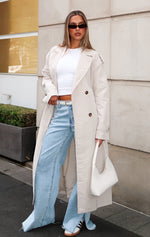 Working Overtime Trench Beige
