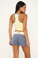 Higher Ground Tank Top Lemon