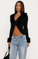 Dragana Cardigan Black