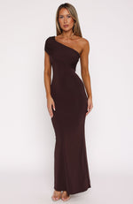 It's A Classic Maxi Dress Dark Chocolate