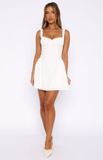 Don't Need Time Mini Dress White