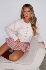 No Stoppin Me Knit Cardigan Cream