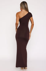 It's A Classic Maxi Dress Dark Chocolate