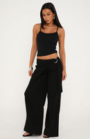 Suit Yourself Pants Black