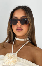 Roberta Sunglasses Dark Tortoise