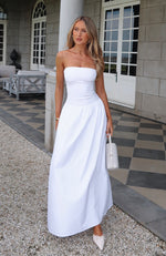 Take Back Maxi Dress White
