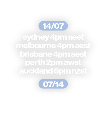 Bottom Centre Desktop Timezone