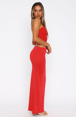 Give Me The Chance Maxi Dress Red