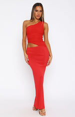 Give Me The Chance Maxi Dress Red