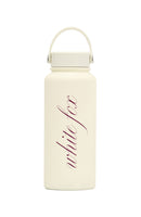 Work Out Drink Bottle 1L Cream