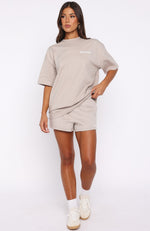Core Classic Oversized Tee Moon