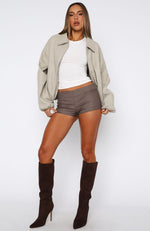 Don't Save Her Shorts Chocolate