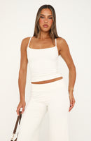 Can't Go Wrong Singlet Cream