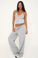 Can't Help The Feeling Track Pants Grey Marle