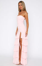 Just Like A Dream Maxi Dress Baby Pink
