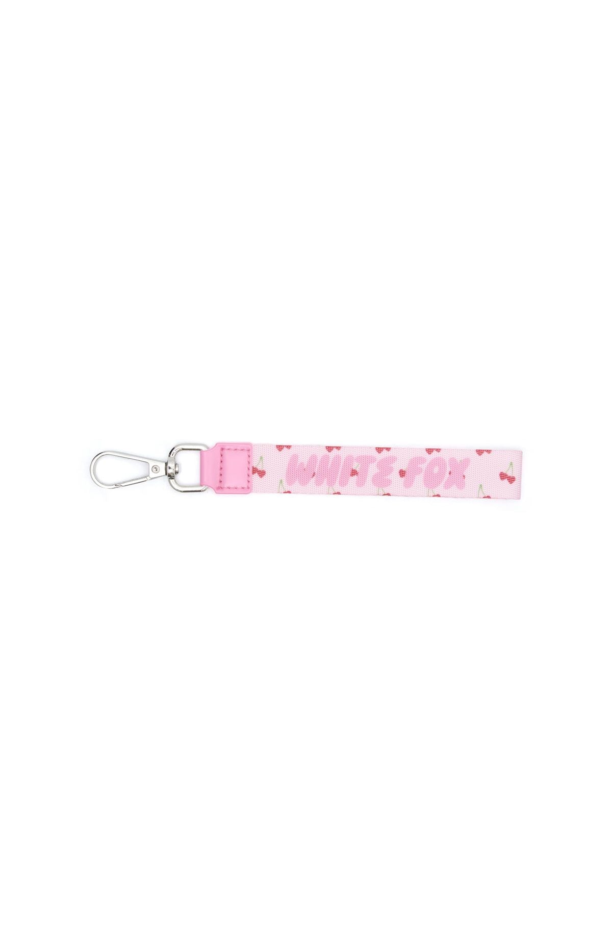 Club 14 Emory Strap Keychain Pink | White Fox Boutique