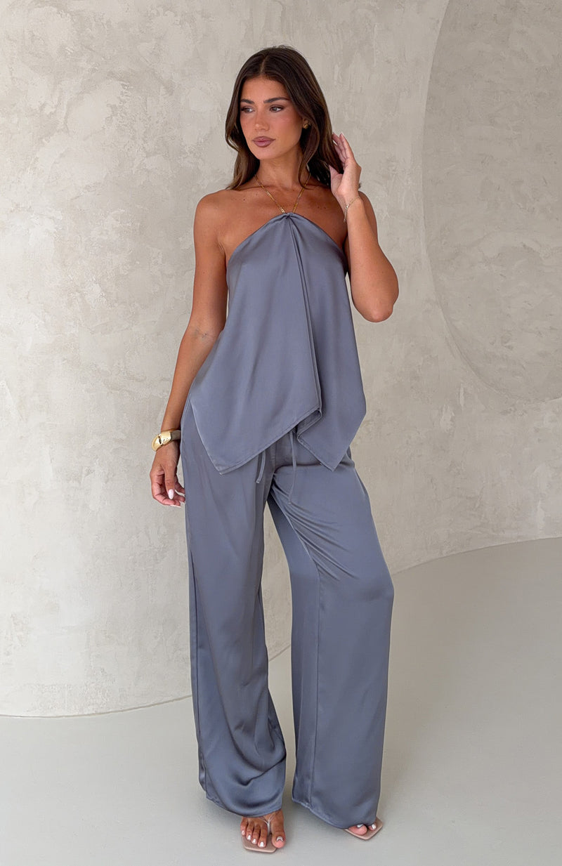 Fallen Grace Top Charcoal