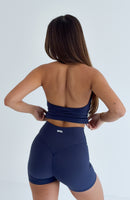 Keep Up High Waisted Shorts 4" Vintage Navy