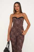 Less Talk Bustier Leopard