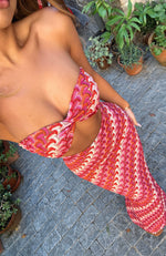 Rock Your World Strapless Maxi Dress Berry