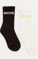 No Convincing Socks 2 Pack Chocolate/Cream
