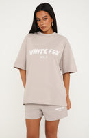 Offstage Back Graphic Oversized Tee Moon