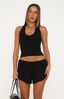 Protect Peace Shorts Black