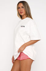 Exclusive Invite Oversized Tee White